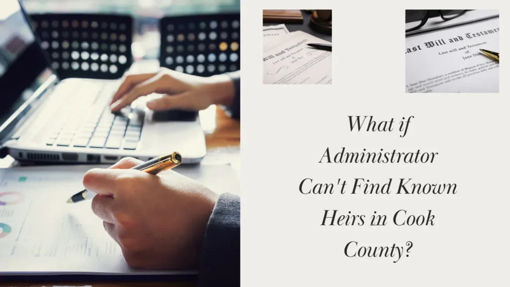 What if Administrator Can't Find Known Heirs in Cook County?